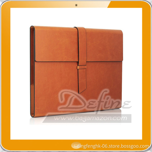 Light Brown Leather Padfolio Portfolio